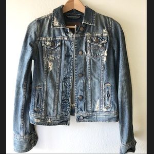 Abercrombie and Fitch Denim Jacket, Size Small